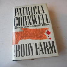 Product Image: Patricia Cornwell SIGNED AUTOGRAPHED  Hardcover The Body Farm 
