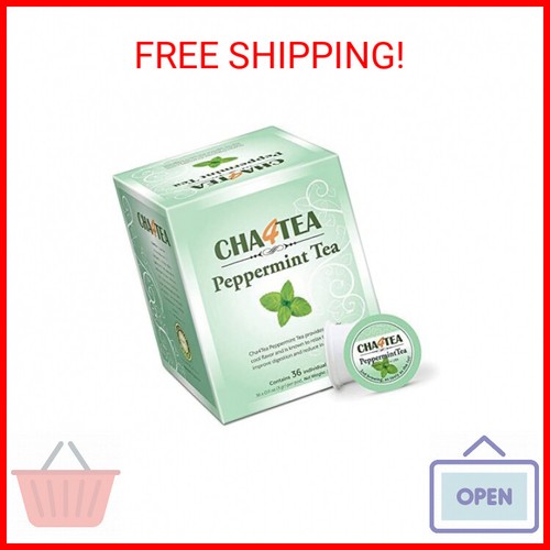 Cha4TEA 36-Count Peppermint Tea Pods 