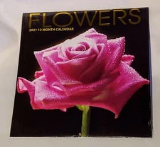 2021 Flowers Calendar