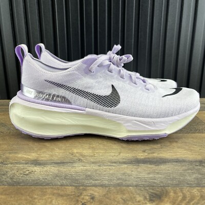 Nike ZoomX Invincible Run 3 Flyknit Size 8 Womens Barely Grape Running Shoes