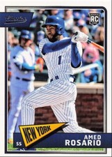 2018 Panini Chronicles Contenders Optic Amed Rosario New York Mets #1