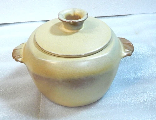 Vintage Frankoma Plainsman Bean Pot 5W Three Quart GREAT Condition