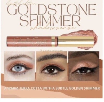 Goldstone Shimmer ShadowSense SeneGence warm terra cotta w/golden shimmer. New