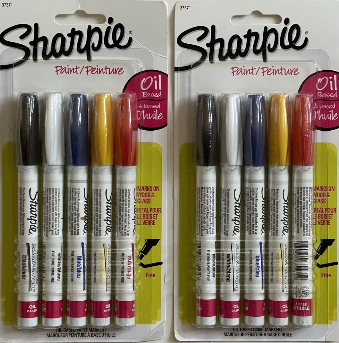 2 pack Blue Sharpie Fine Point Pens Blue