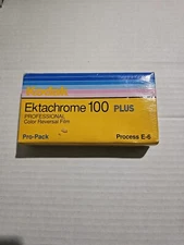 Kodak Ektachrome 100 plus  120 film Professional Slide box with 4films