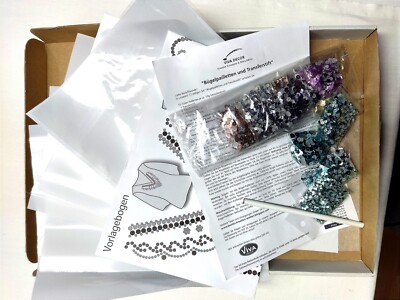 Set Mit Bügel-Pailletten,Zur Textilgestaltung,Von VIVA Dekor,Aus Hobbyauflösung 
