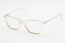 BEBE BB5203 204 TAUPE CRYSTAL GOLD AUTHENTIC EYEGLASSES 52-17