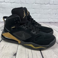 Nike Air Jordan Mars 270 Black Gold Women s 7.5 Men s 6Y BQ6508-007 EUC