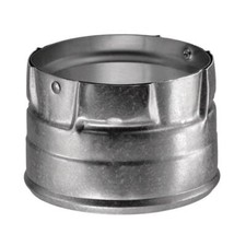 PelletVent Clean-Out Tee Cap 3 in Slip-In Removable Twist-Lock Durable Steel