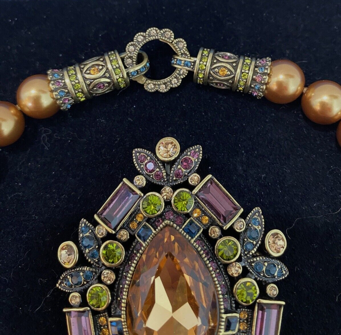 HEIDI DAUS COLLECTION STATEMENT NECKLACE/BROOCH - image 20