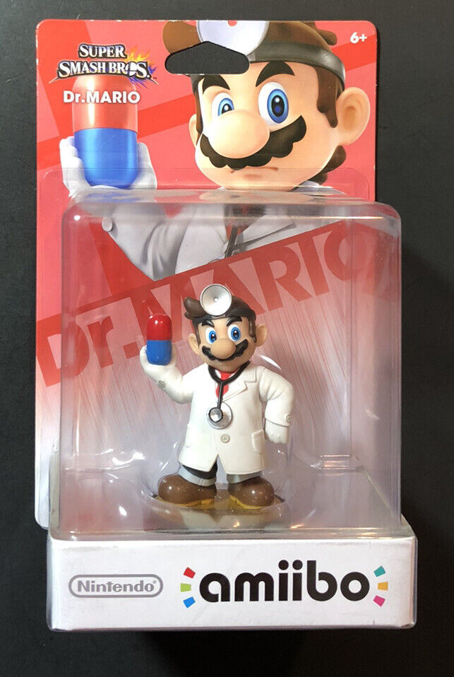  Mario amiibo (Super Smash Bros Series) : Amiibo Mario: Toys &  Games