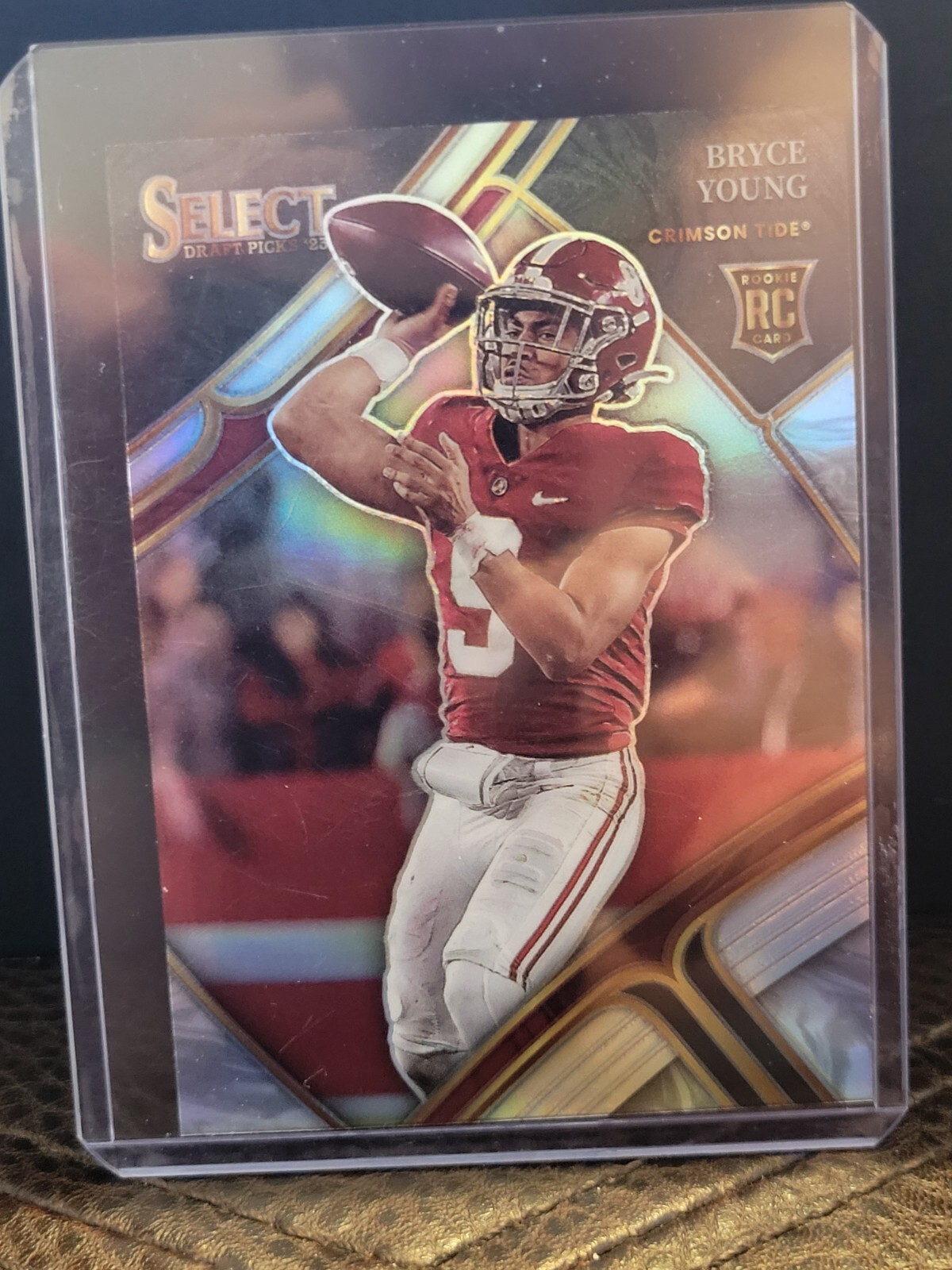 2023 Select Draft Picks #101 Bryce Young RC Rookie Silver Prizm