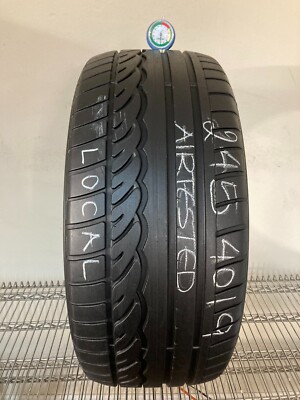 NO SHIPPING ONLY LOCAL PICK UP 1 Tire 245 40 19 Dunlop Sp Sport 01 J 