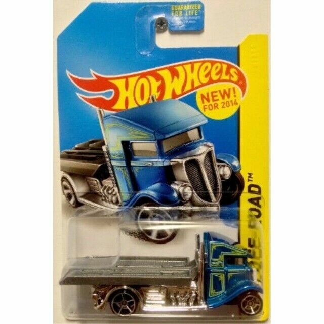 hot wheels fast bed hauler