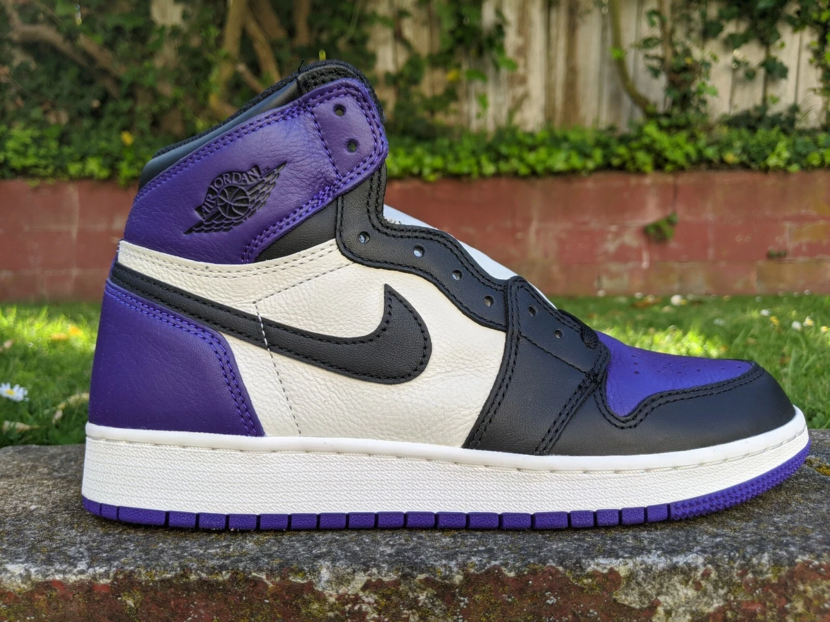 Nike jordan court purple cheap