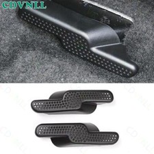 Cubierta antipolvo inferior de asiento negro mate apta para BMW X2 F39 2018 2019-2021 decoración