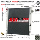 3-ROW RADIATOR FOR 2010 2011 2012 DODGE RAM 2500 3500 4500 6.7L Cummins Diesel