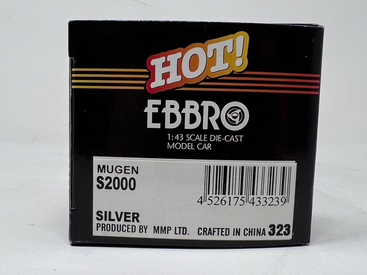 1/43 EBBRO Mugen S2000 Silver 323 (e43) | eBay