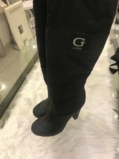 MAGNIFIQUE BOTTE GUESS  NOIR  FEMME taille 35 occasion mise 2 fois trés bon état