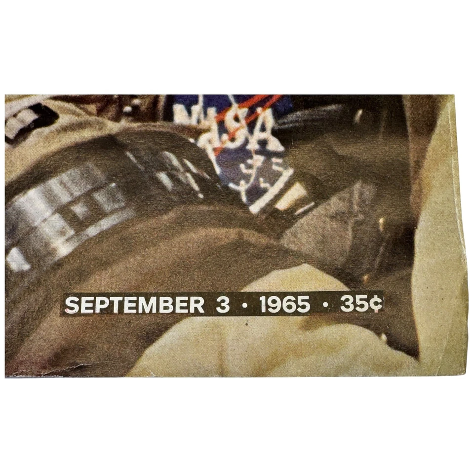 Life Magazine September 3, 1965 NASA Pete Conrad Gemini 5 Cover Astronaut Ads - Image 3 of 4