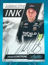 Dakoda Armstrong 2017 Absolute Racing Absolute Ink Certified Autograph NASCAR