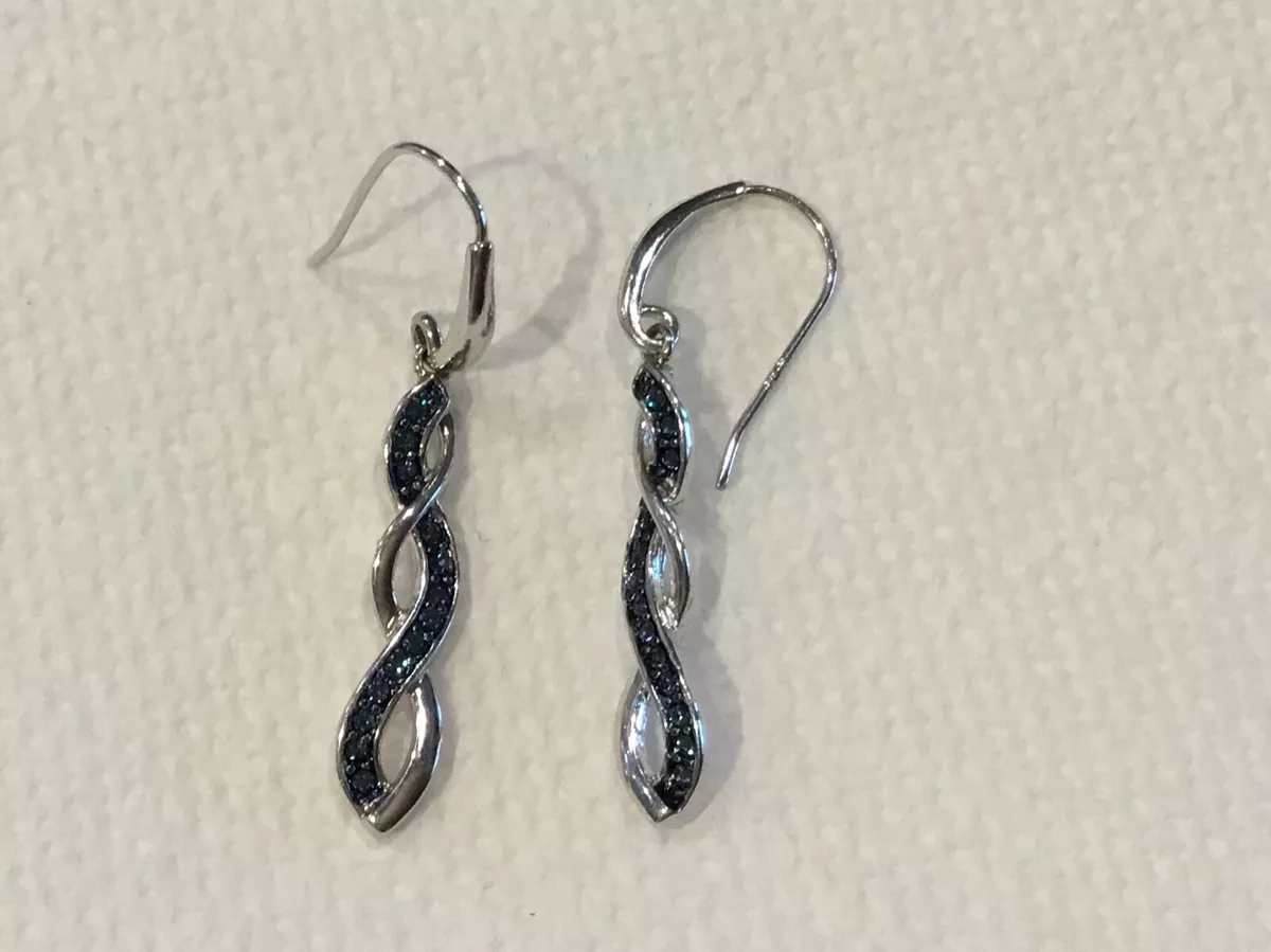 Ebay silver drop earrings deals