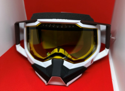 100% Racecraft SNOWBIRD mirror gelb Crossbrille Brille Moped Motorradbrille