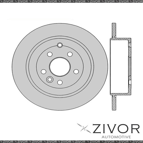 New PROTEX Rotor - Rear For LAND ROVER FREELANDER 2 . 4D SUV 4WD 2007 ...