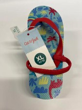 Toddler Adrian Slip-On Flip Flop Sandals - Cat Jack Blue/Red XL