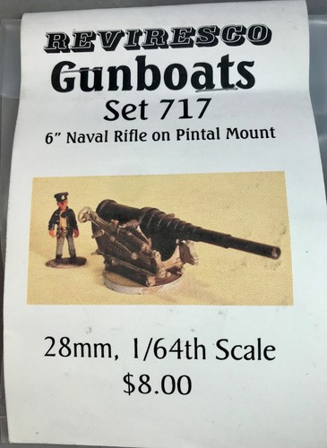28mm REVIRESCO GUNBOATS 3 EQUIPMENT PACKS INCL 6" RIFLE DOORS VENTILATORS MIB - Picture 3 of 6