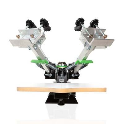 Riley Hopkins 150 4 Color 1 Station Screen Printing Press