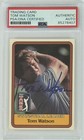 1981 DONRUSS GOLF PGA TOUR TOM WATSON SIGNED CARD PSA DNA CERTIFIED AUTOGRAPHED