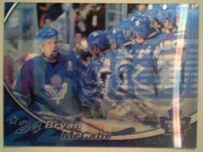 BRYAN McCABE  TORONTO MAPLE LEAFS 05/06 3D MOTION LIMITED EDITION CARD
