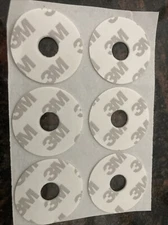 6 Replacement Foam Sticky Pads For Cell Phone Holder Grip Mount Buy 2 Get 1 Free