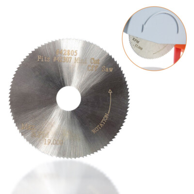 HSS Kreissägeblätter Fit 50x 9,5x0,5mm 100T #42307 42805 Mini Trennscheibe