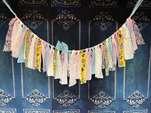 Cute Kids Birthday Wall Hanging Decor. Colorful Tutu Garland, Baby Shower - 第 2/8 張圖片