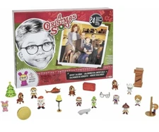 A Christmas Story Advent Calendar 25 Pieces Mini Figurines New Sealed