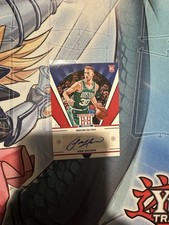 2021-22 Panini Chronicles Sam Hauser Hometown Heroes RC Auto Blue 31/75 #HHR-SAM