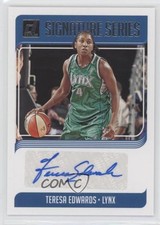 2019 Panini Donruss WNBA Signature Series Teresa Edwards #SS-TEW Auto HOF 1u6