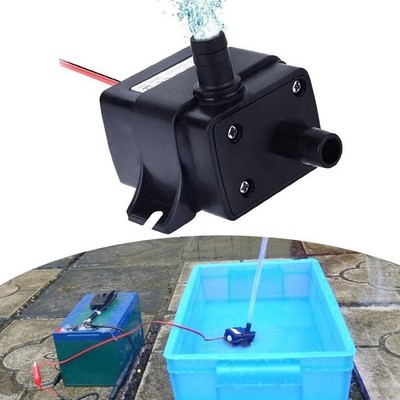 12V Submersible Pump Compact Size Easy Water Pumping Installed Anywhere
