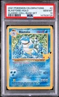 POKEMON BLASTOISE 2021 CELEBRATIONS CLASSIC COLLECTION BASE SET #2 HOLO PSA 10