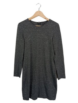 VERO MODA Strickkleid Damen Kleid Gr. DE 38 hellgrau Casual-Look