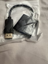 DisplayPort DP to VGA Adapter Dongle HD - BRAND NEW plastic seal still on it
