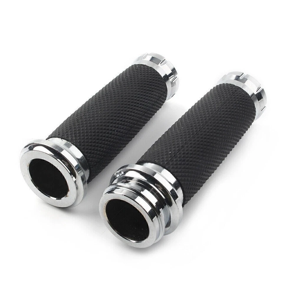 1" Electronic Throttle Hand Grips Handlebar Fit Harley Road King Street Glide US - Image 2 of 4