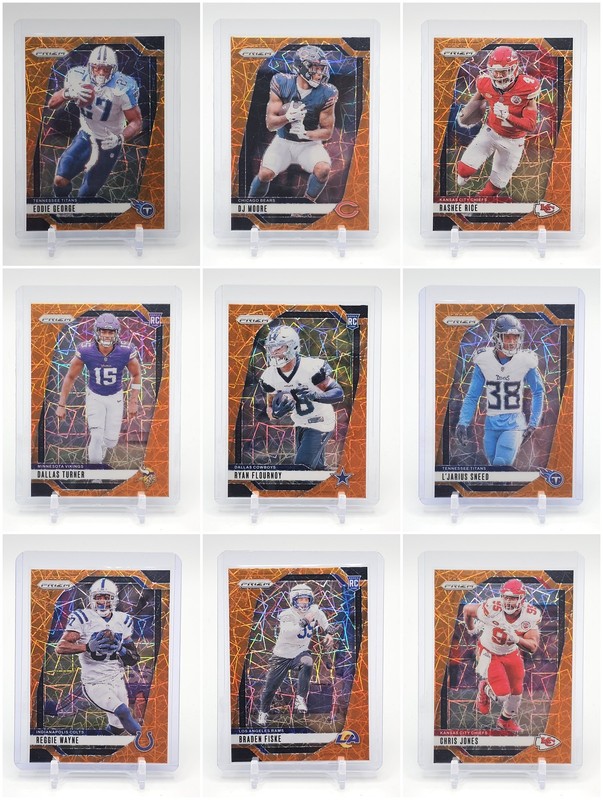 [9] DALLAS TURNER/RYAN FLOURNOY 2024 PANINI PRIZM ROOKIE LAZER FOOTBALL Q7341