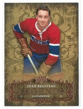 Jean Beliveau 2008-09 Artifacts Legends #/999