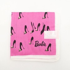 Barbie Cotton Handkerchief Pink with Tag Seal Unused