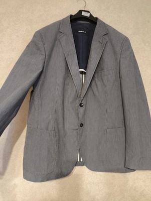 Men Strellson Blazer Grey Cotton L
