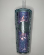 Starbucks 2022 Spring Iridescent Mermaid Scales Cold Cup Tumbler