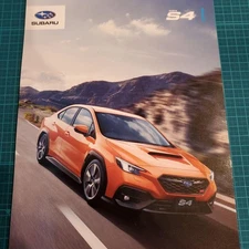 Subaru S4 Catalog Manual Car Brochure Performance Design Safety Used